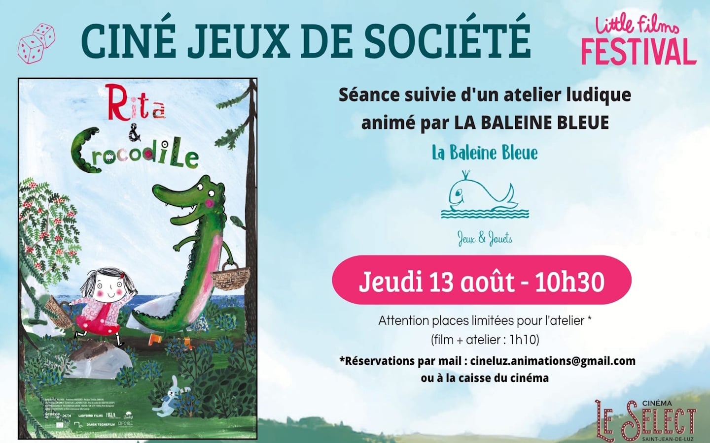 Little Films Festival: Ciné jeux de socièté