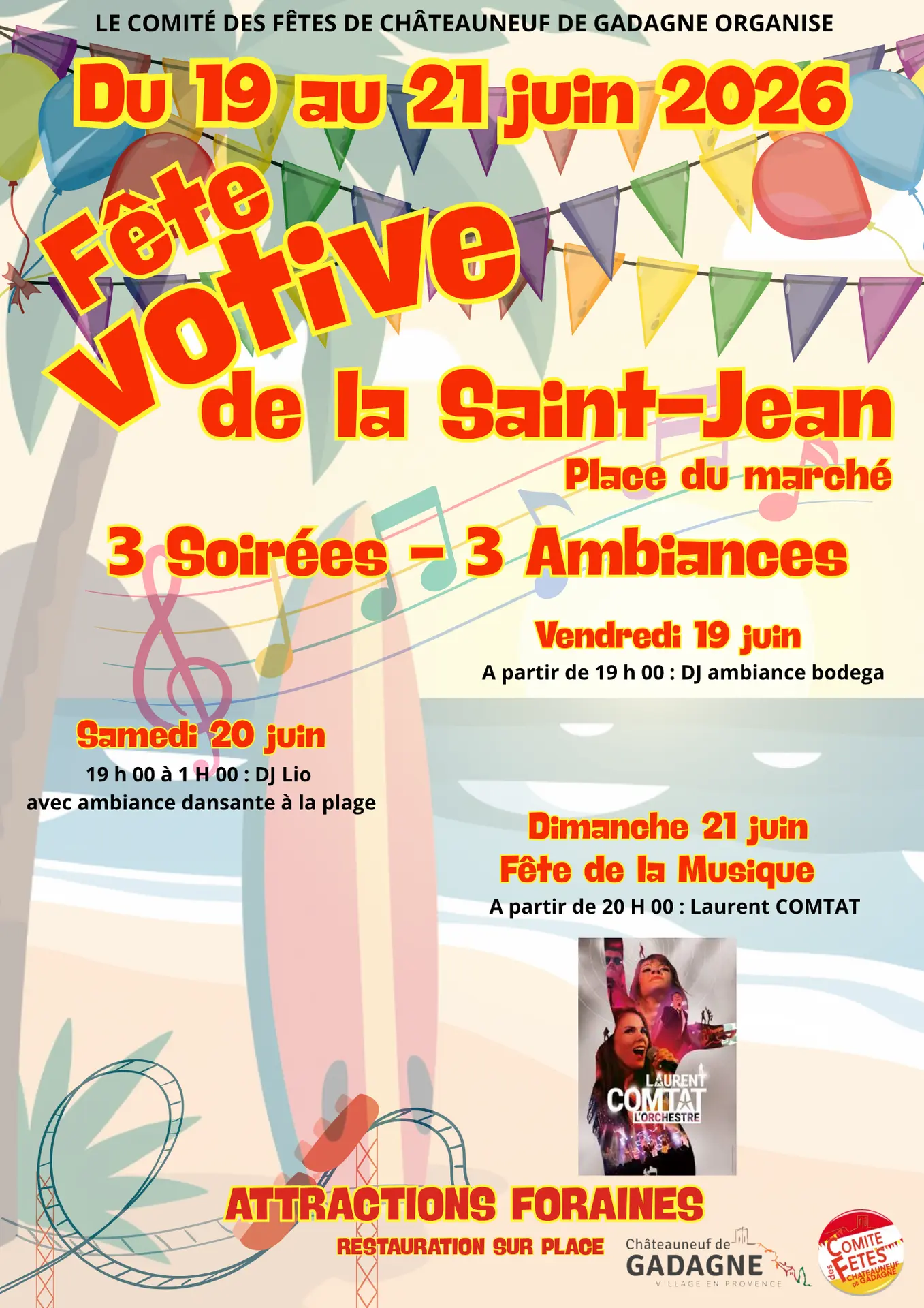 Fête votive de la St Jean à Gadagne