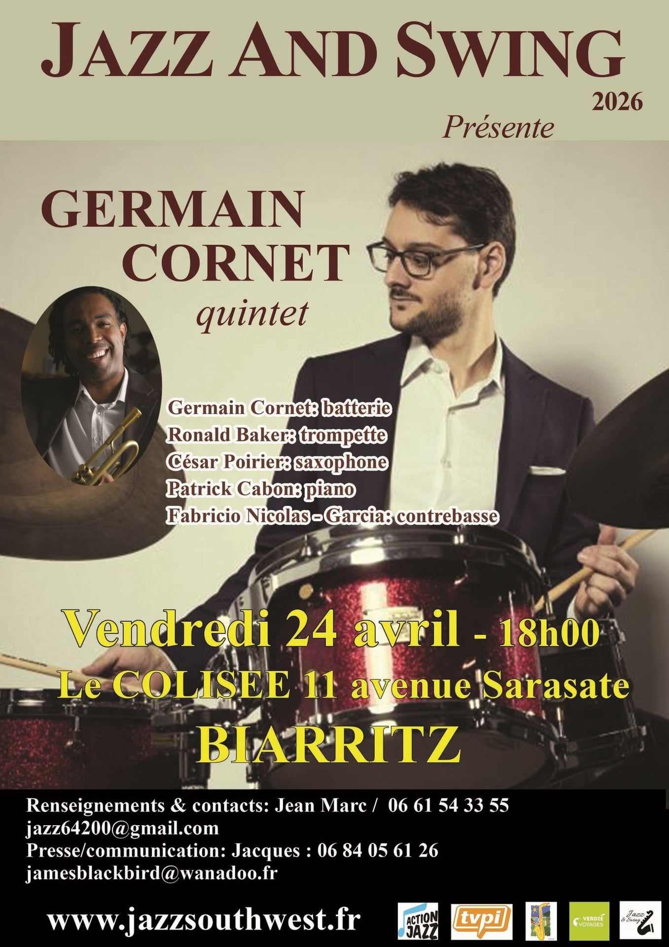 Germain Cornet quintet