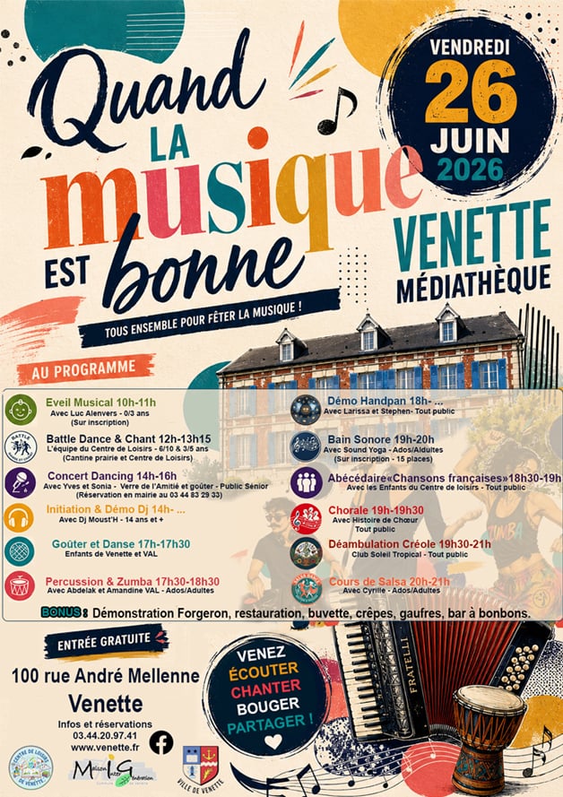 Fête de la musique "Quand la musique est bonne"