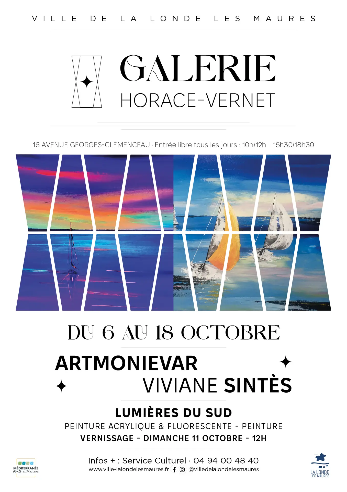 Exposition : ARTMONIEVAR & Viviane SINTÈS