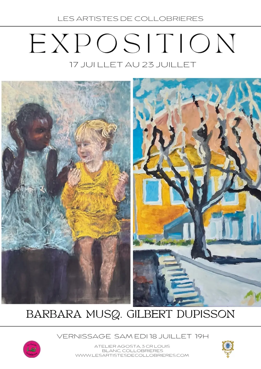 Exposition : Barbara Musq et Gilbert Dupisson