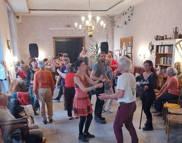 Bal trad, atelier, repas partagé