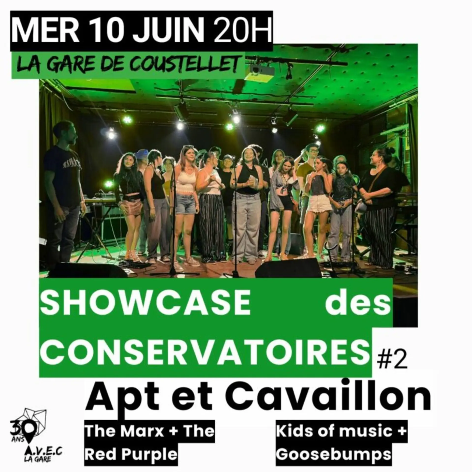 Show Case des conservatoires d’Apt et Cavaillon