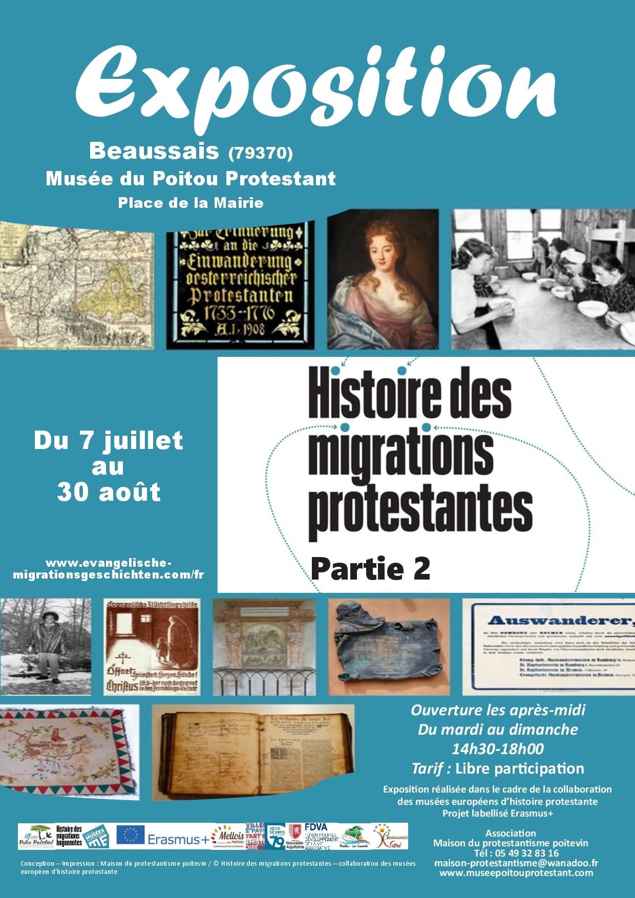 Exposition - Histoire des migrations protestantes