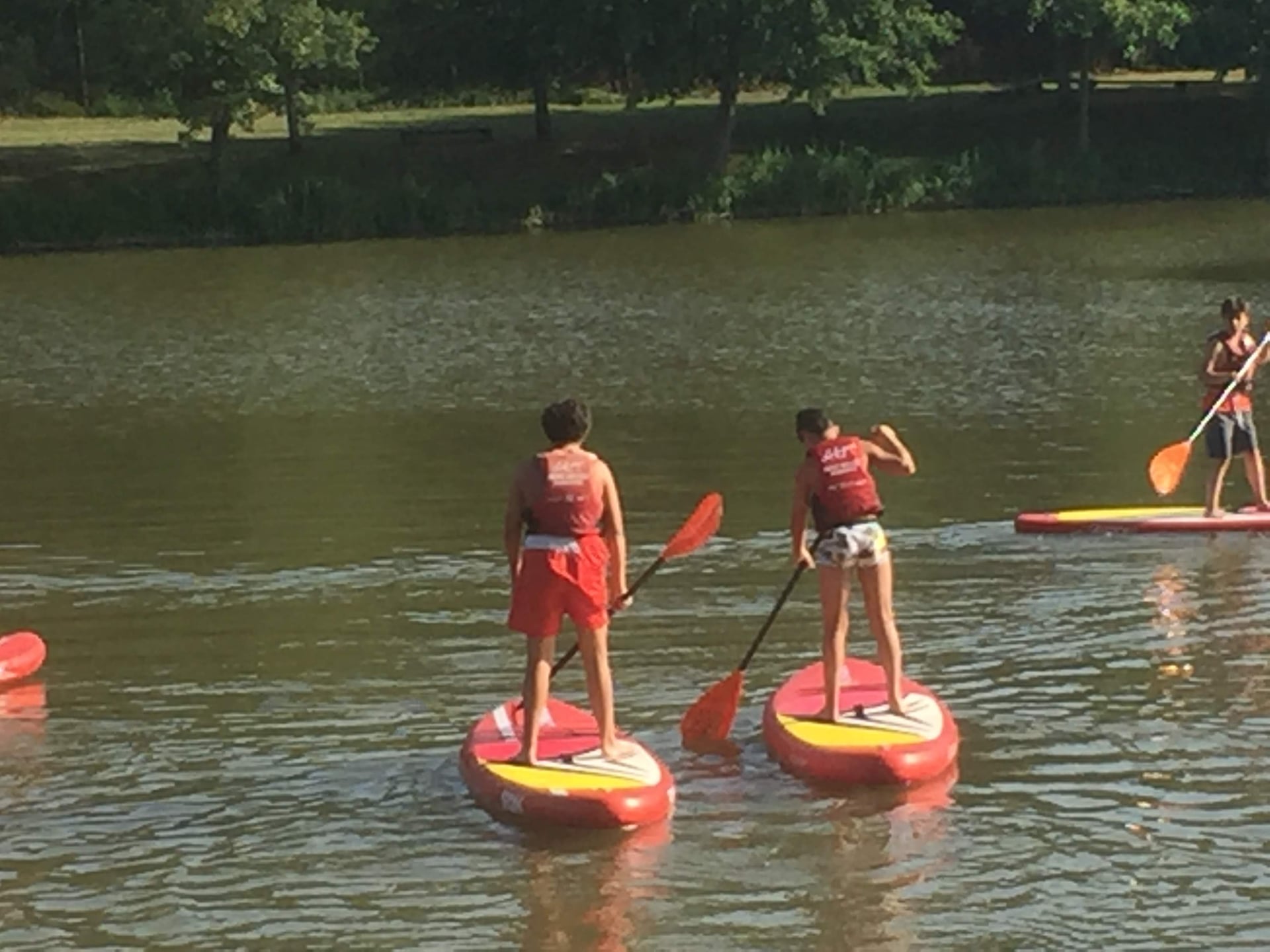 Eté actif - Paddle à Terrasson-Lavilledieu