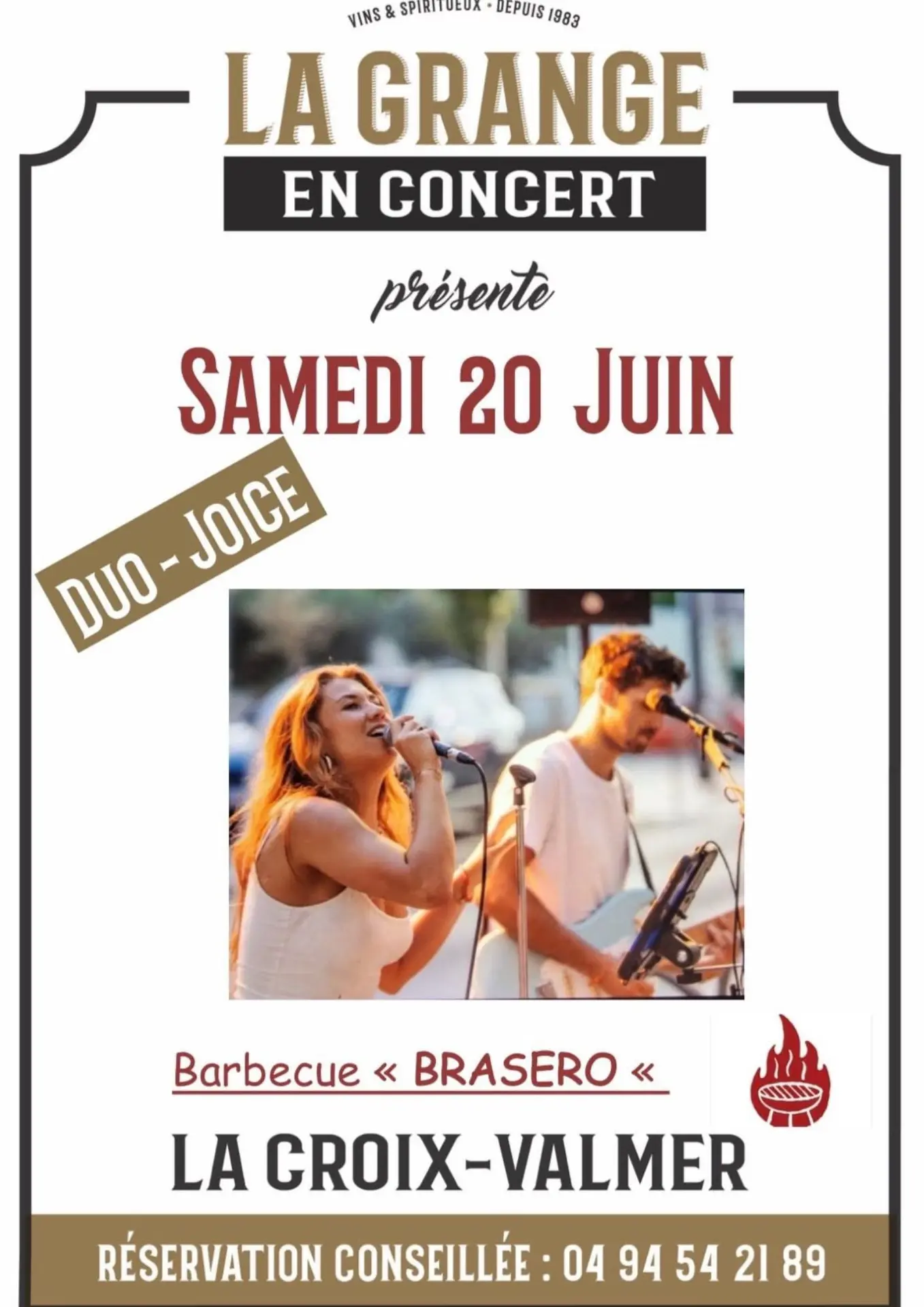 La Grange en concert : Duo Joyce