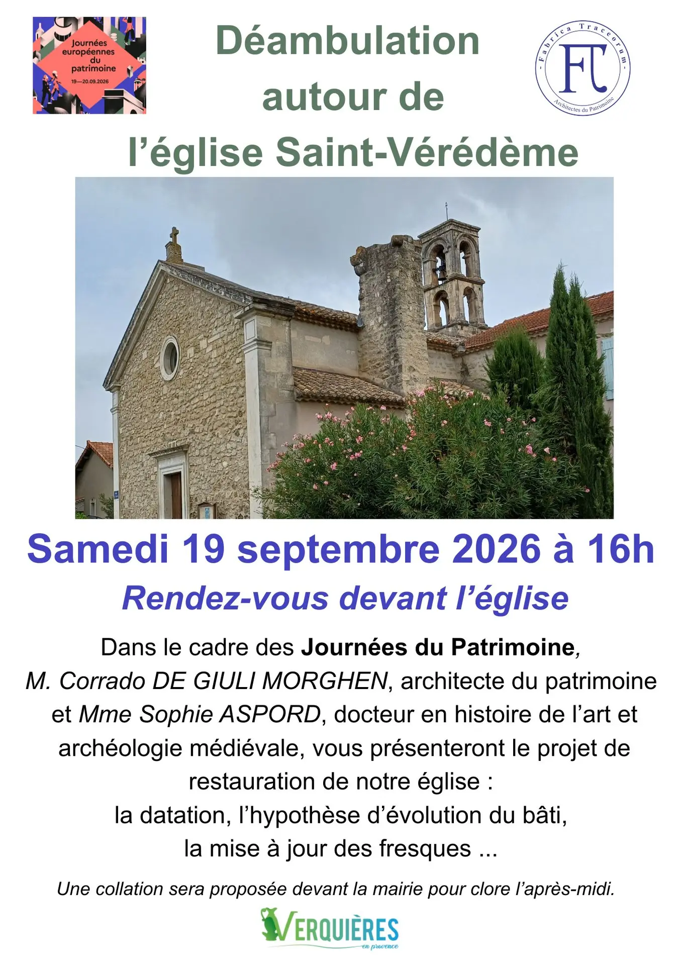 Journée du Patrimoine