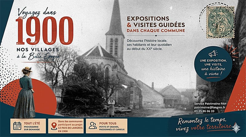 Le Pays de Langres en 1900 : Visites-flash à Courcelles-en-Montagne
