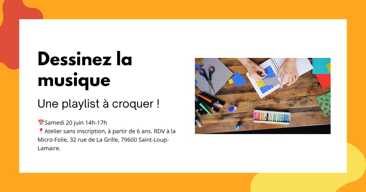 Dessinez la musique : une playlist à croquer !