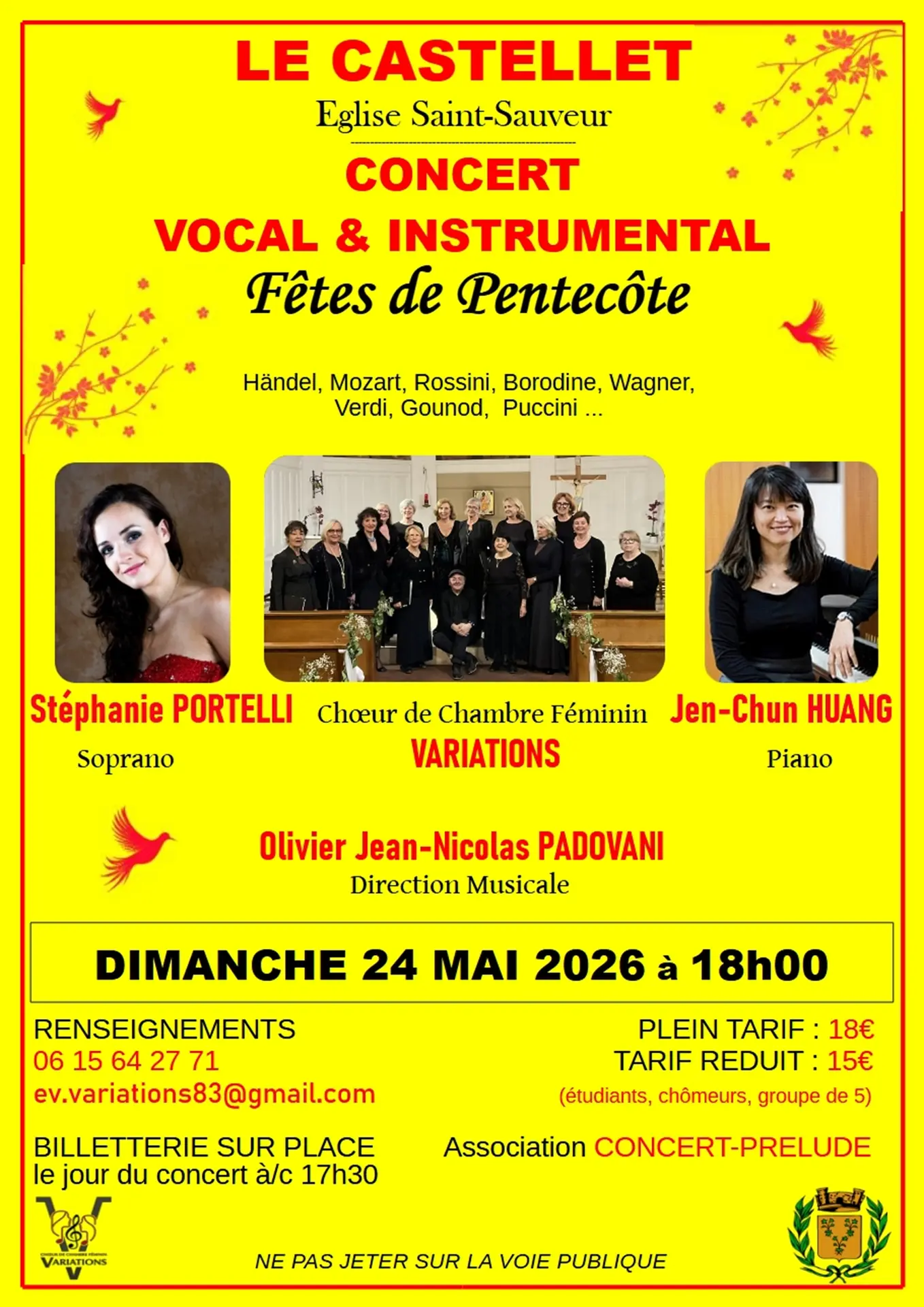 Concert vocal & instrumental