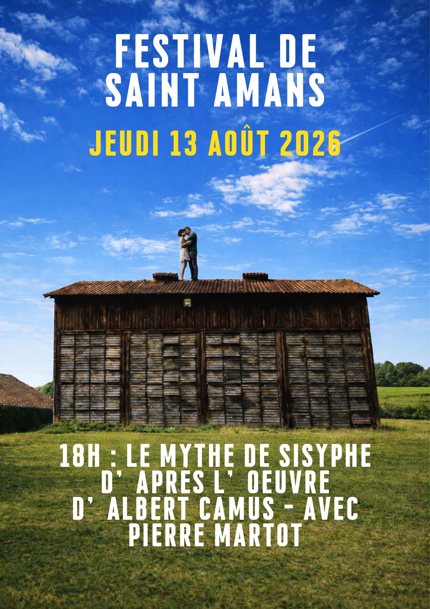 Le mythe de Sisyphe dans le cadre du Festival de Saint-Amans