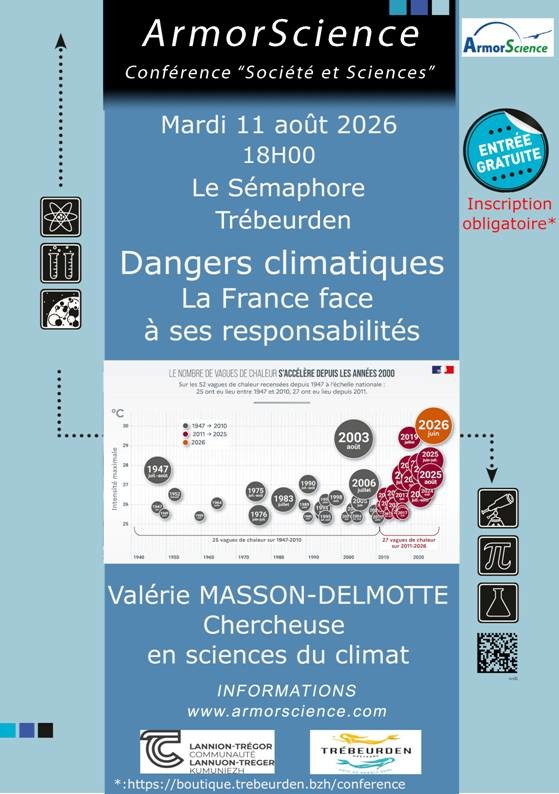 Dangers Climatiques – Conférence ArmorScience