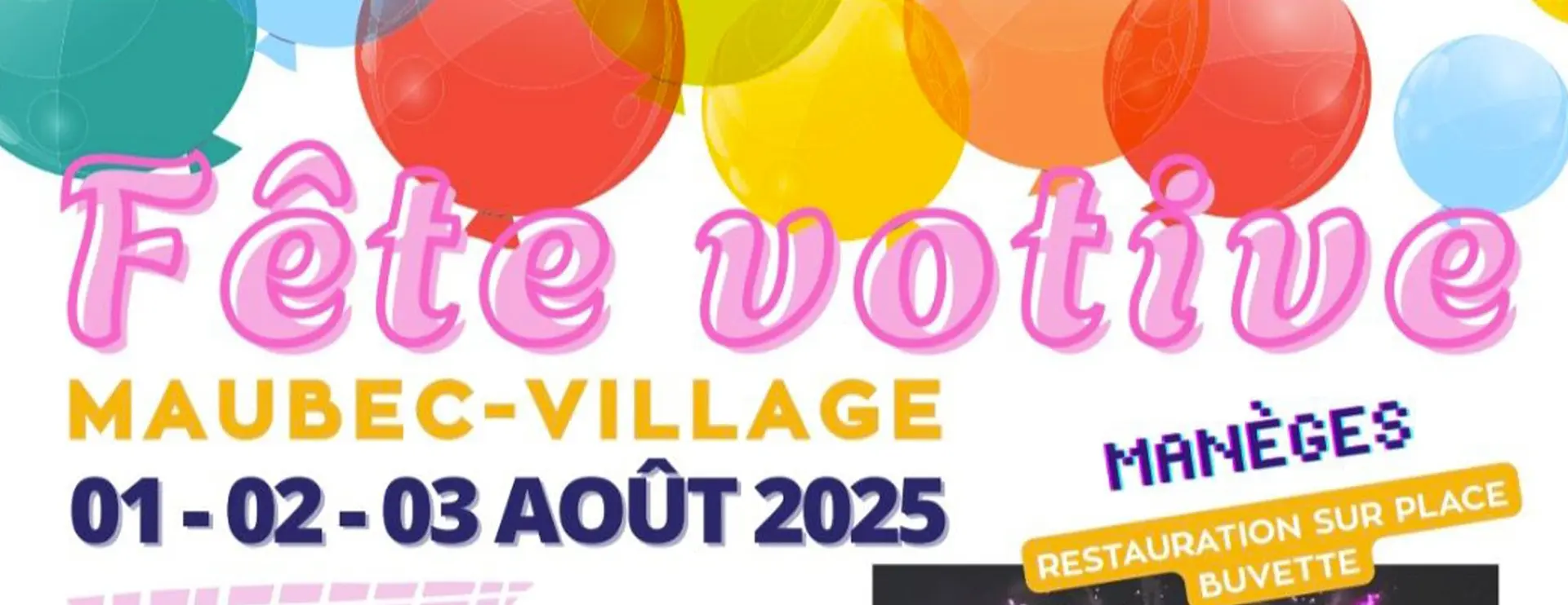 Fête votive de Maubec