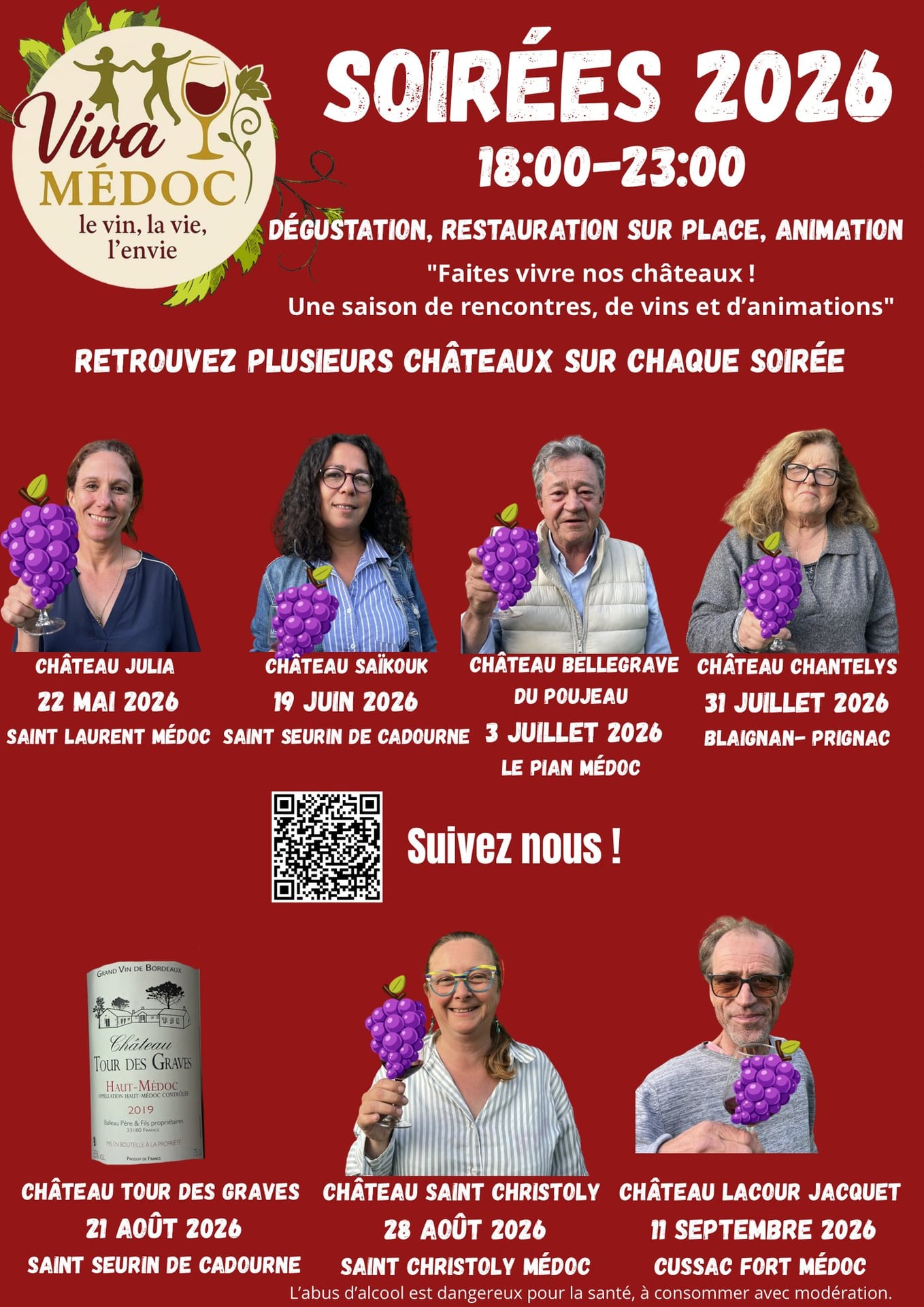 Soirée Viva Médoc au Château Chantelys