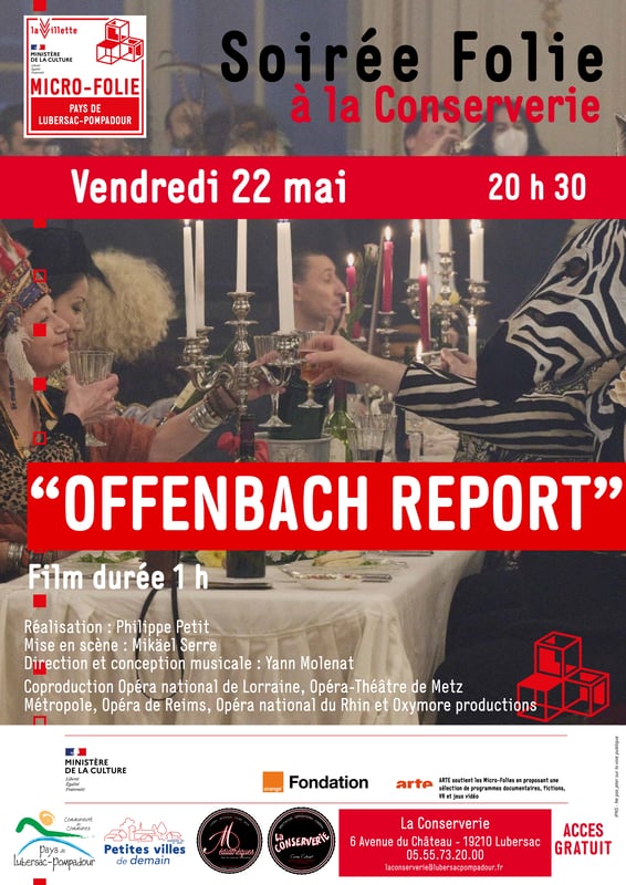 Micro-Folie : Soirée Folie - Projection de "Offenbach Report"