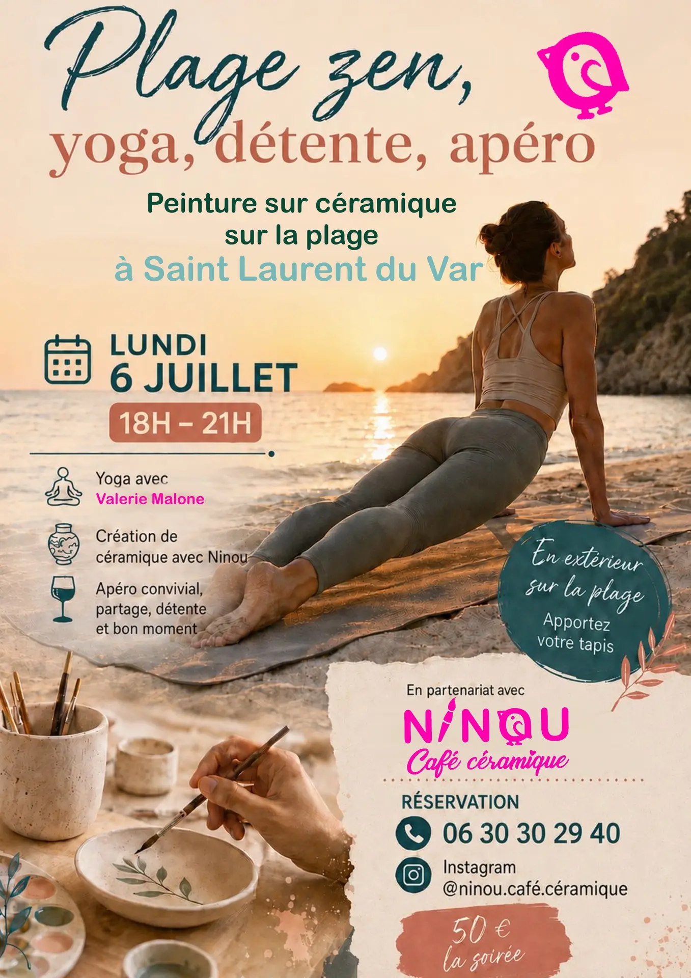 Soirée Plage Zen
