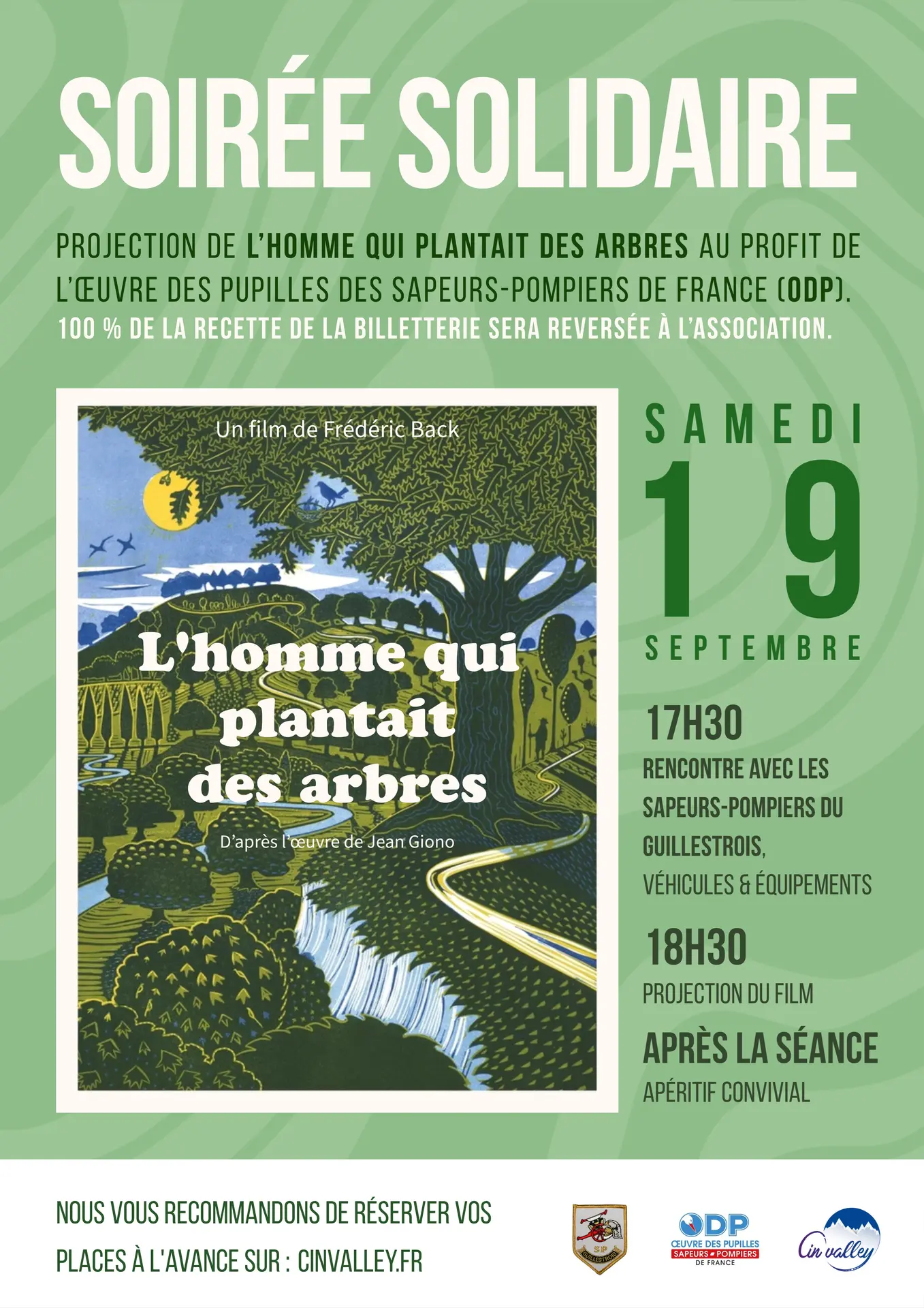 Soirée solidaire : L'Homme qui plantait des arbres