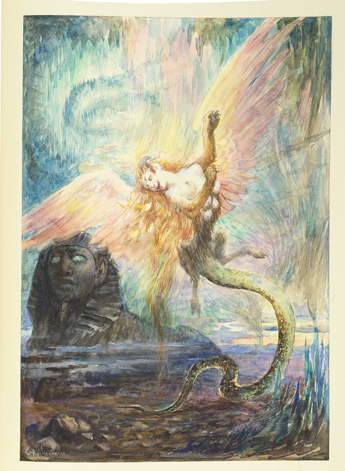 Exposition "Dessiner Flaubert : Rochegrosse"