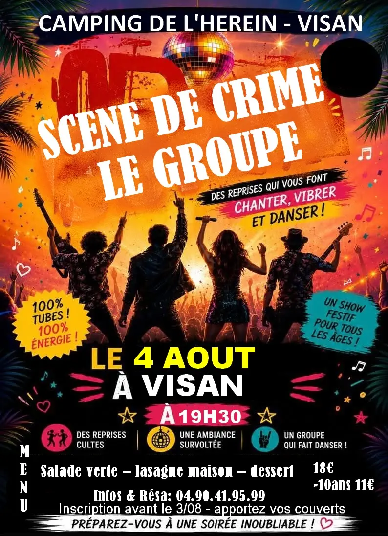 SCENE DE CRIME DU PUR POP ROCK