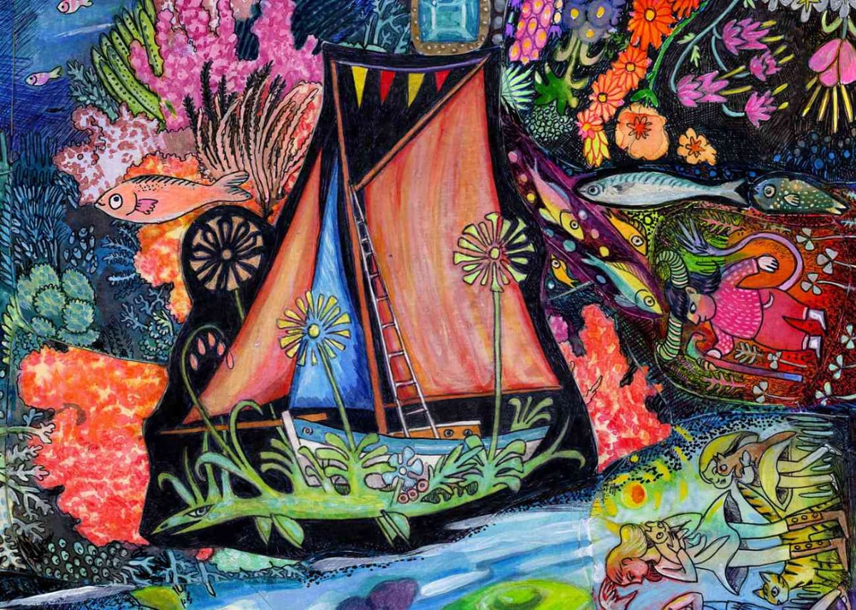 Intégrations/Collages de Charlotte Sjöstrand