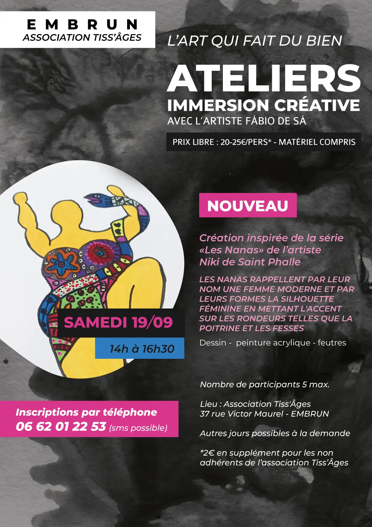 Immersion créative - Les Nanas de Niki de Saint Phalle