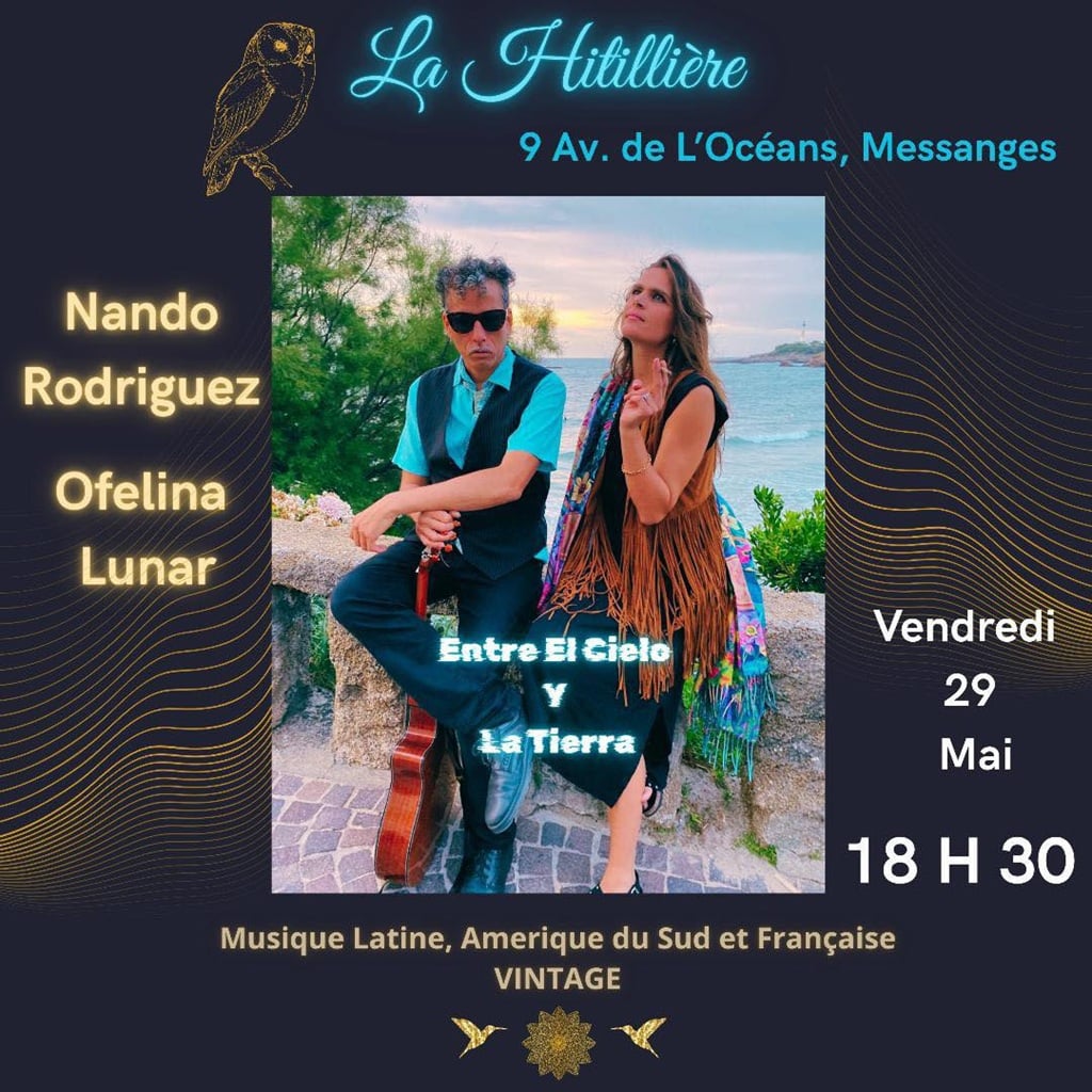 Happy hour musical et tapas / Nando Rodriguez et Ofelina Lunar