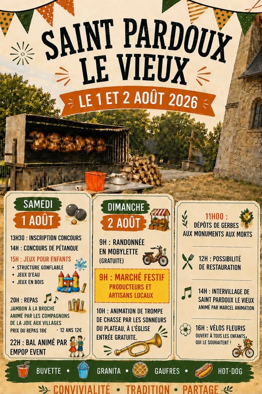 Fête de Saint-Pardoux le Vieux
