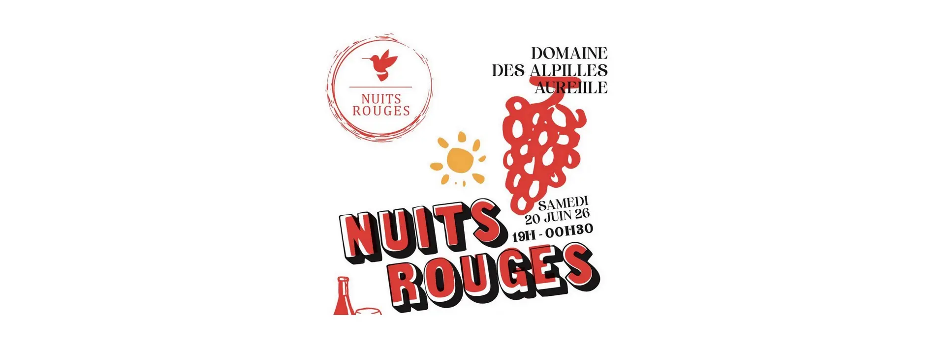 Soirée "Nuits Rouges" au Domaine des Alpilles