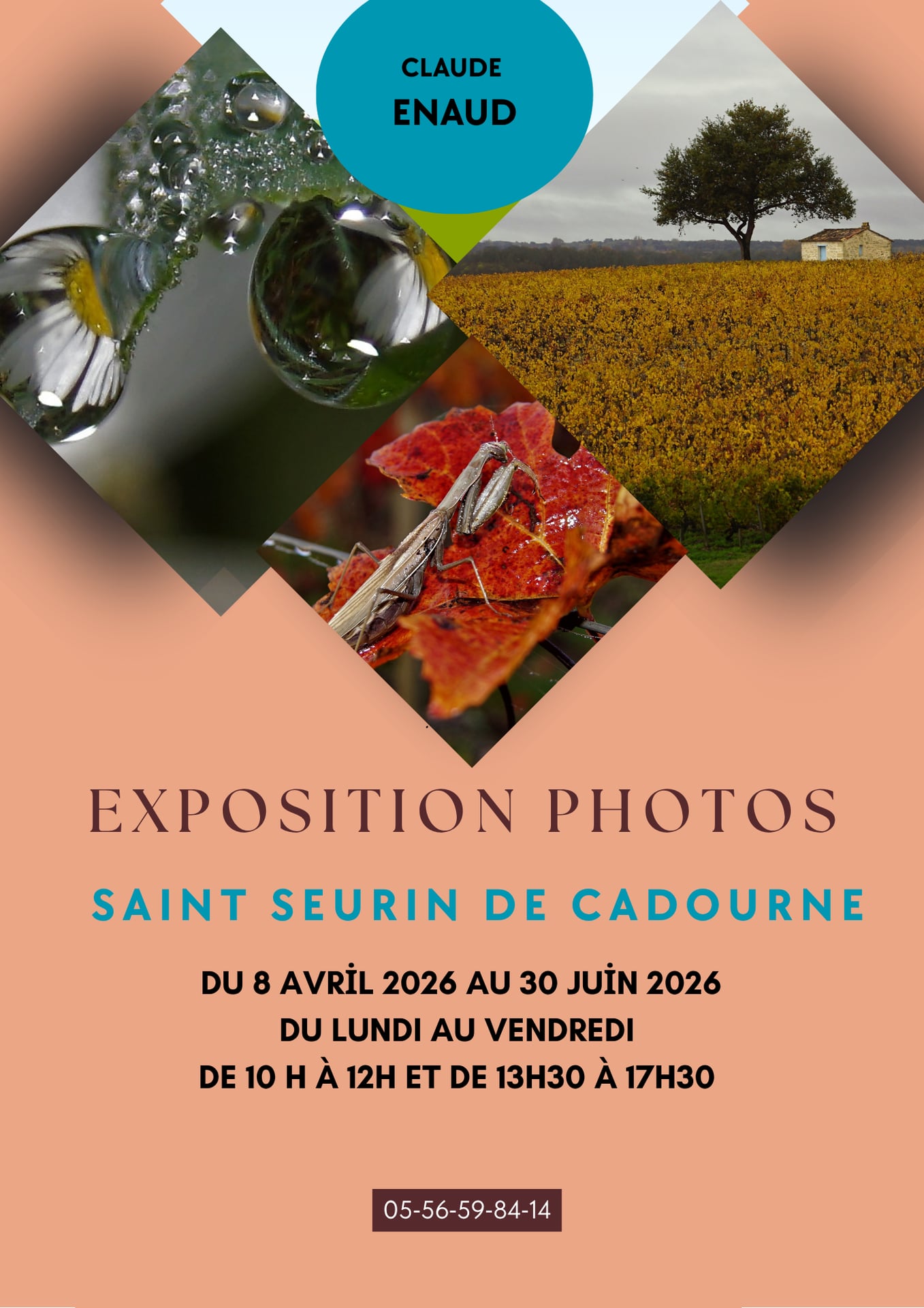 Exposition des oeuvres de Claude Enaud