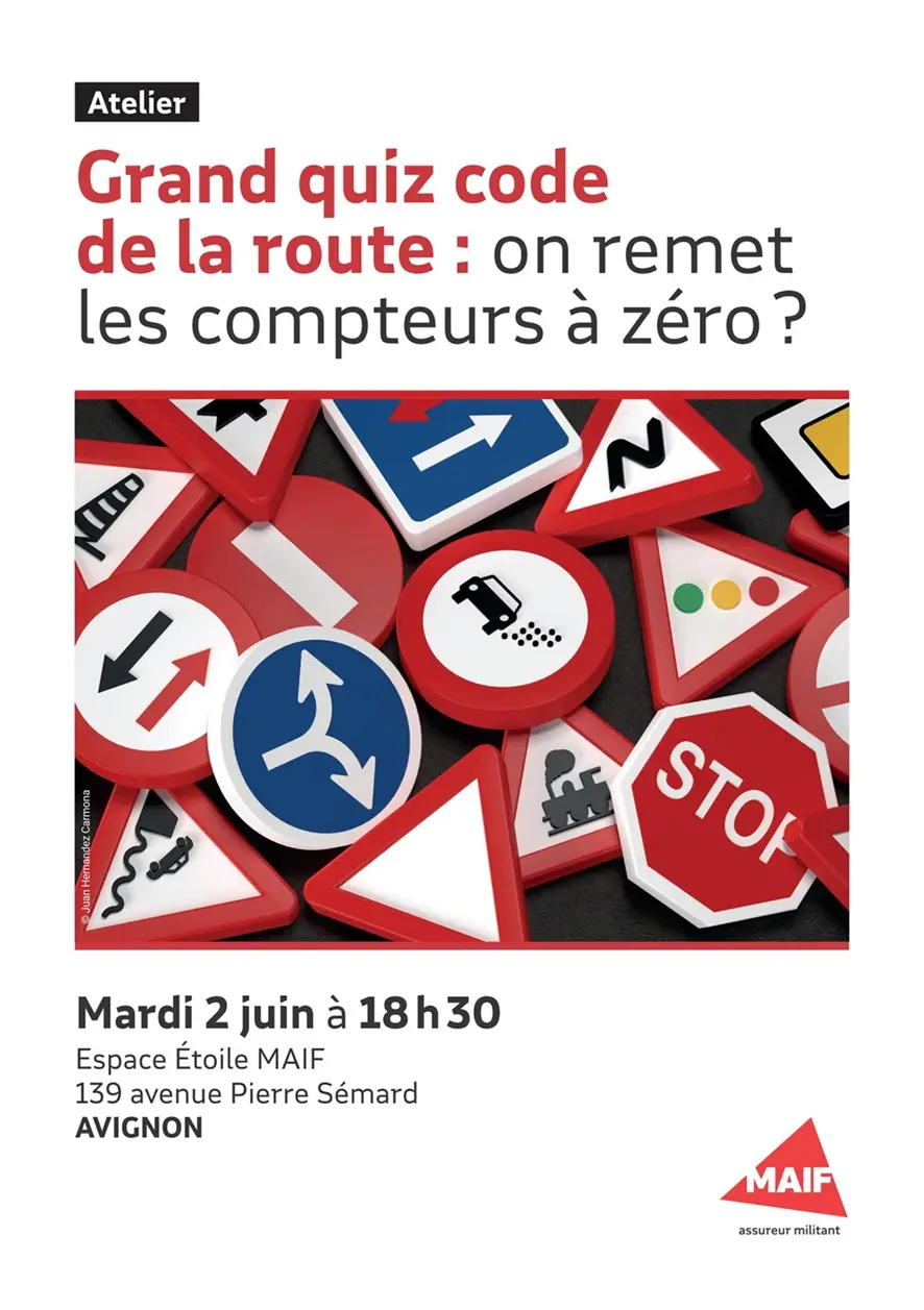 Grand Quiz Code de la Route : on remet les compteurs à zéro ?
