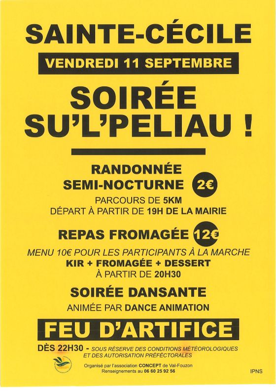 Soirée Su'l'peliau