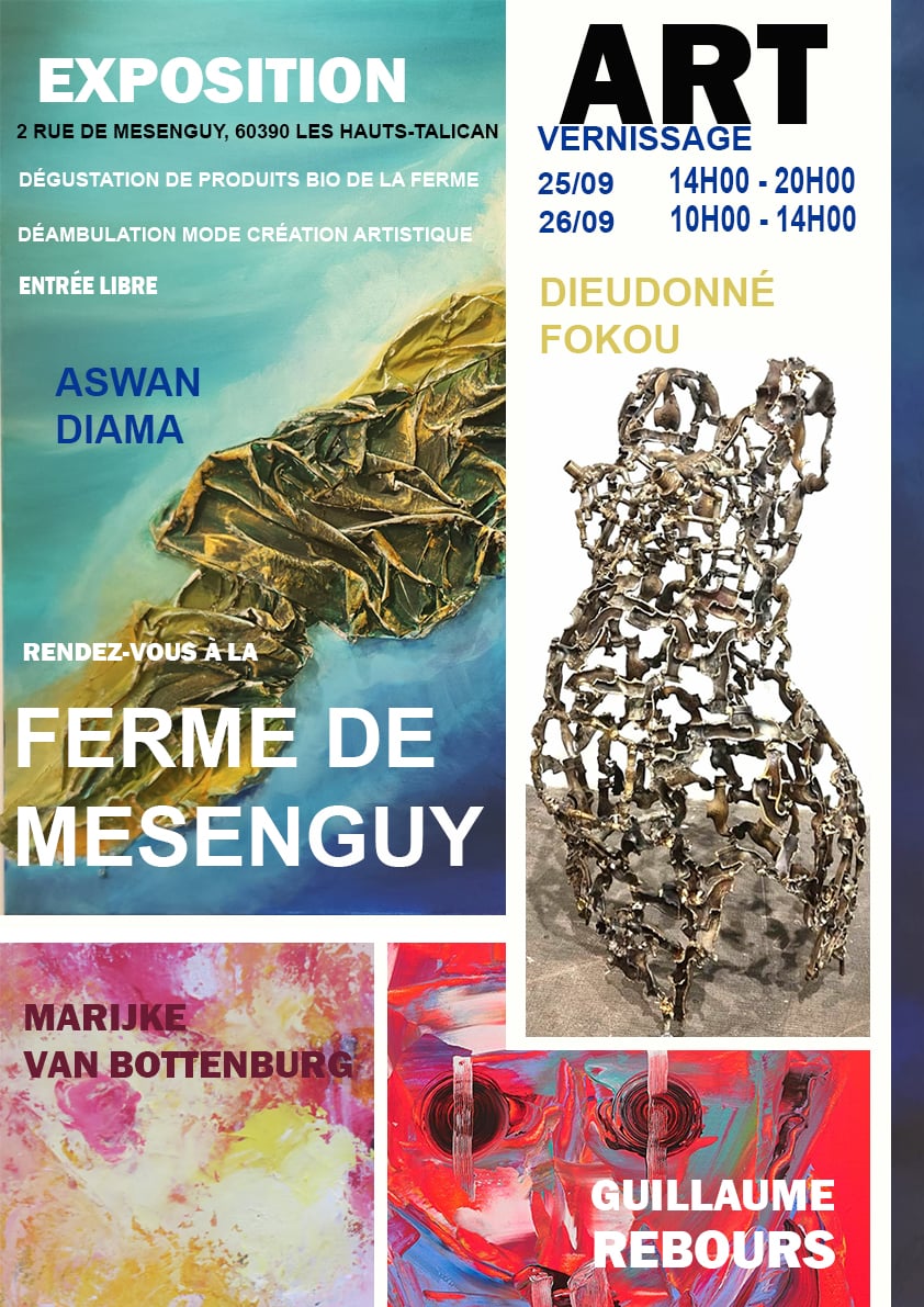 Expo / apéro à la ferme de Mesenguy