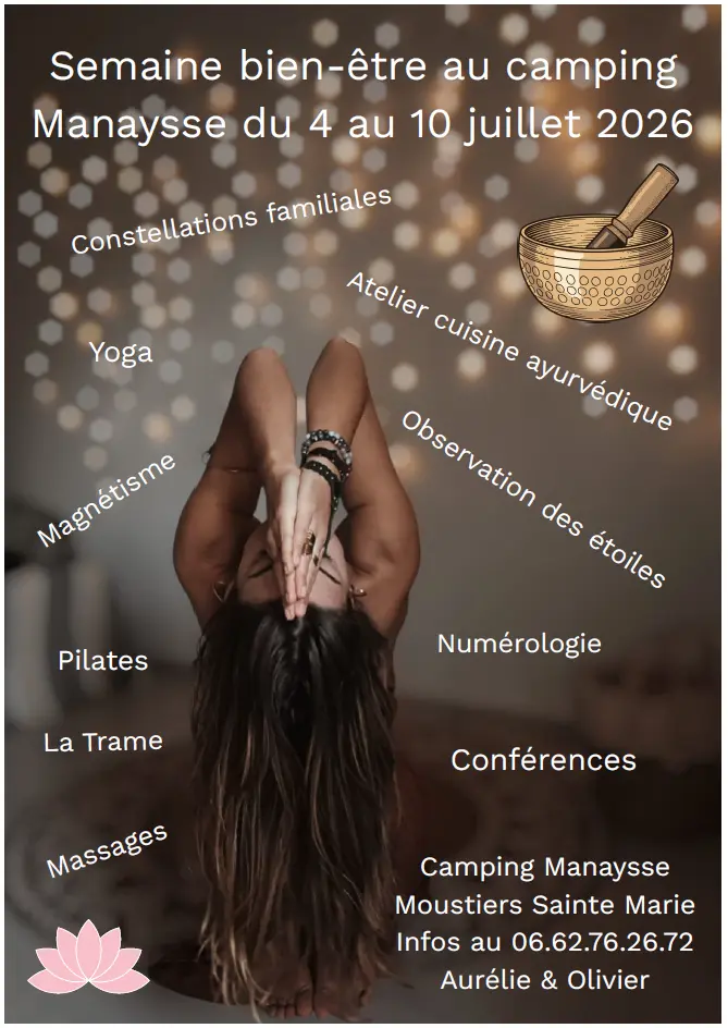 Semaine bien-être au camping Manaysse
