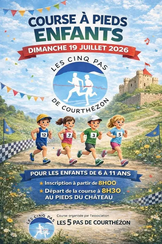 Course à pied enfants