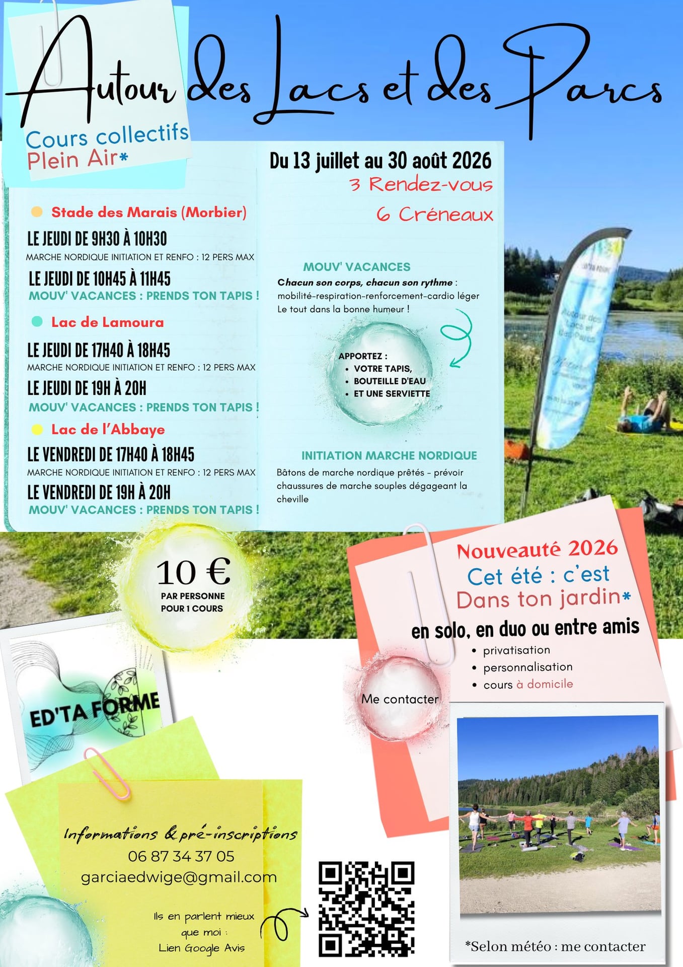 Autour des Lacs et des Parcs