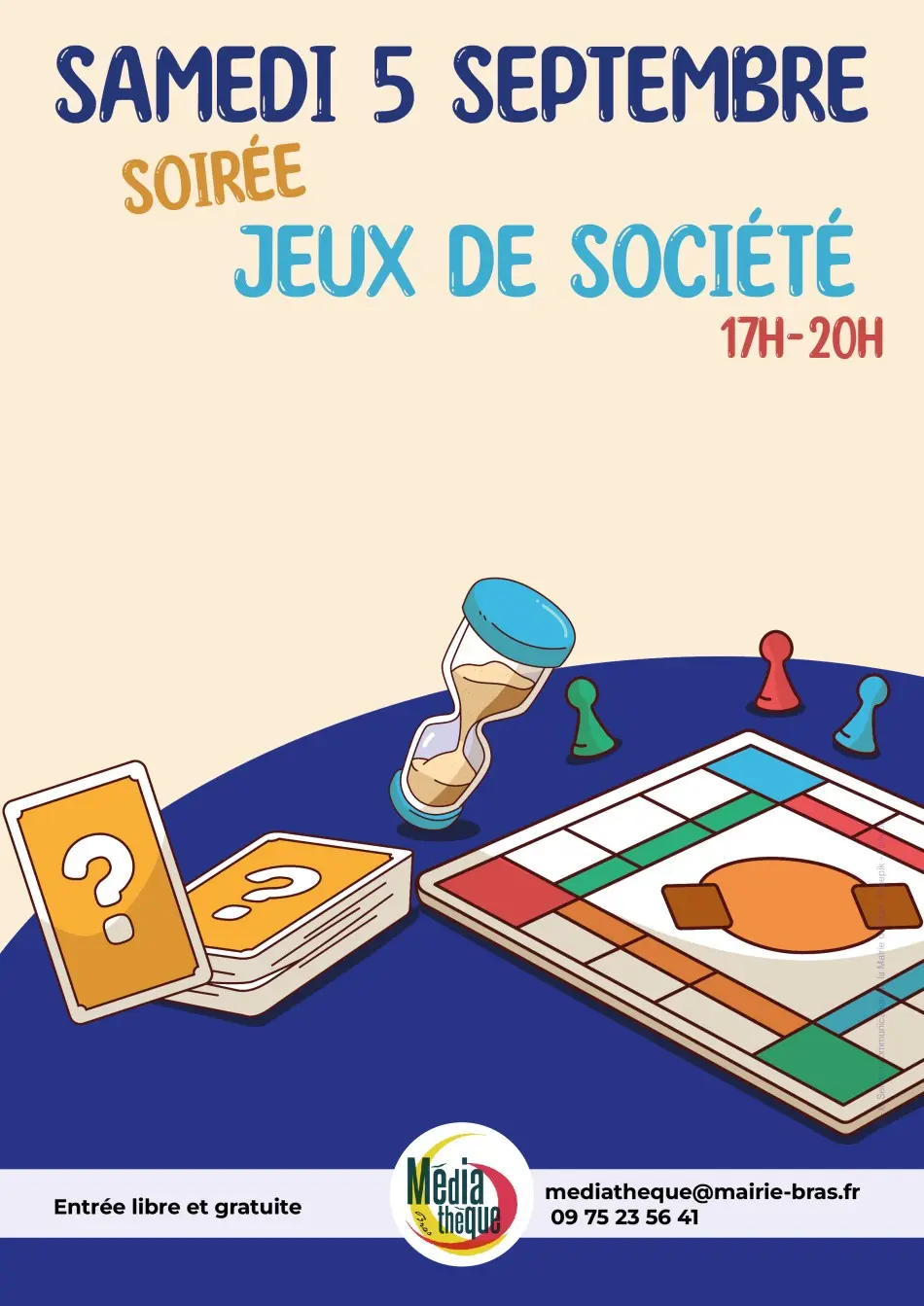 Soirée jeux de société