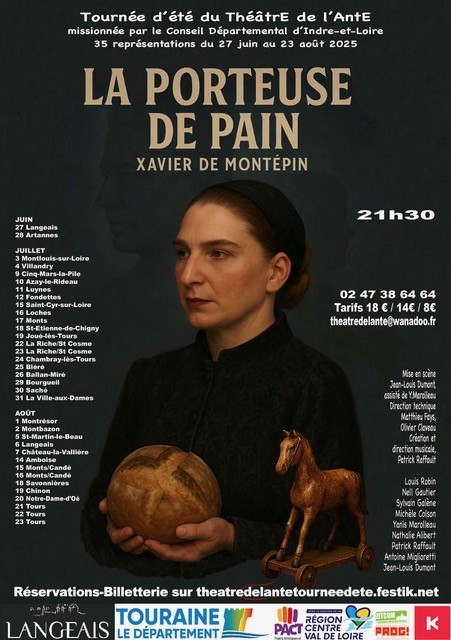 Le Théâtre de l'Ante à Bléré - tournée d'été 2025