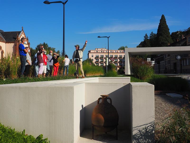 Visite commentée de la cité thermale