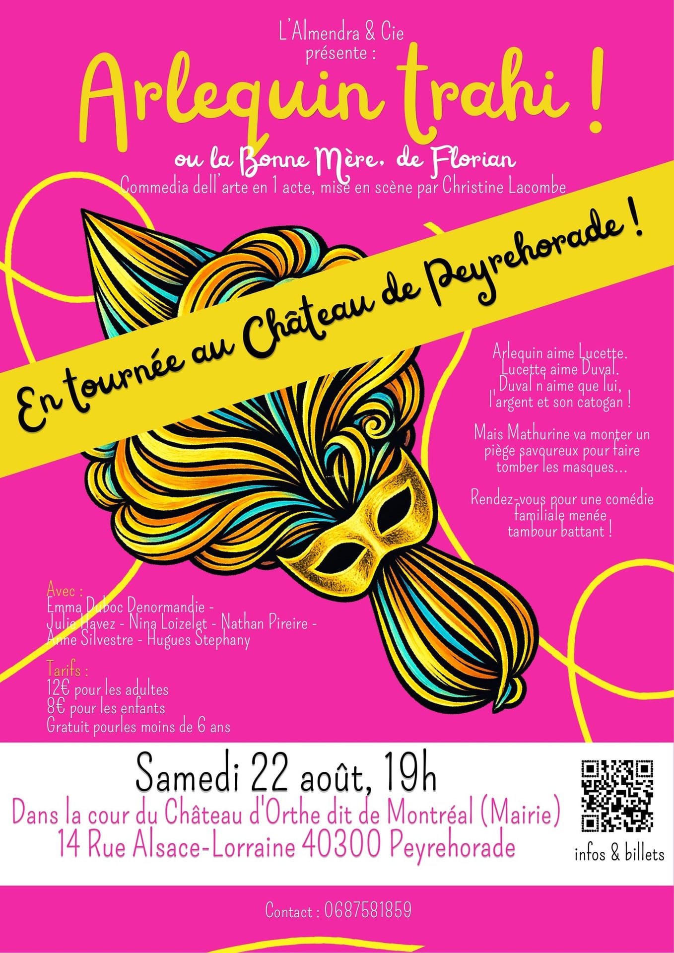 Théâtre : Arlequin Trahi ou La Bonne Mère
