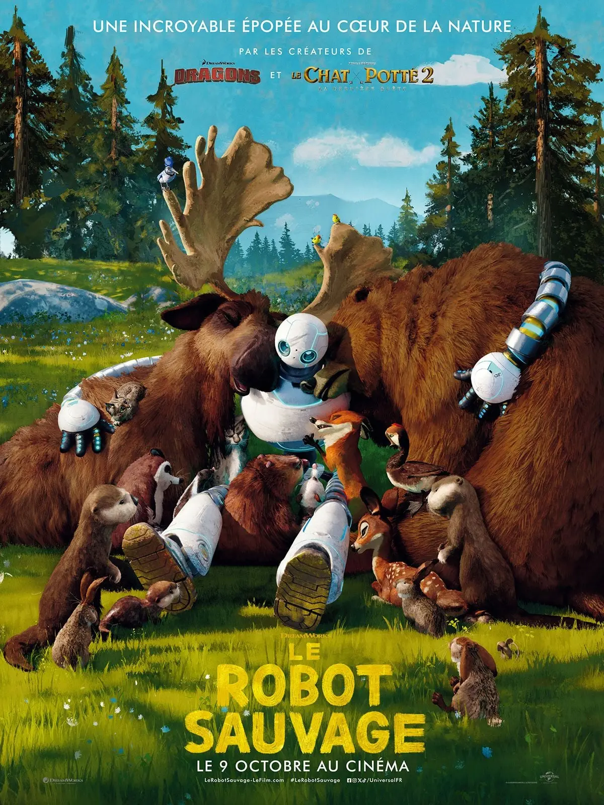 Cinéma de plein air - "Le Robot Sauvage"