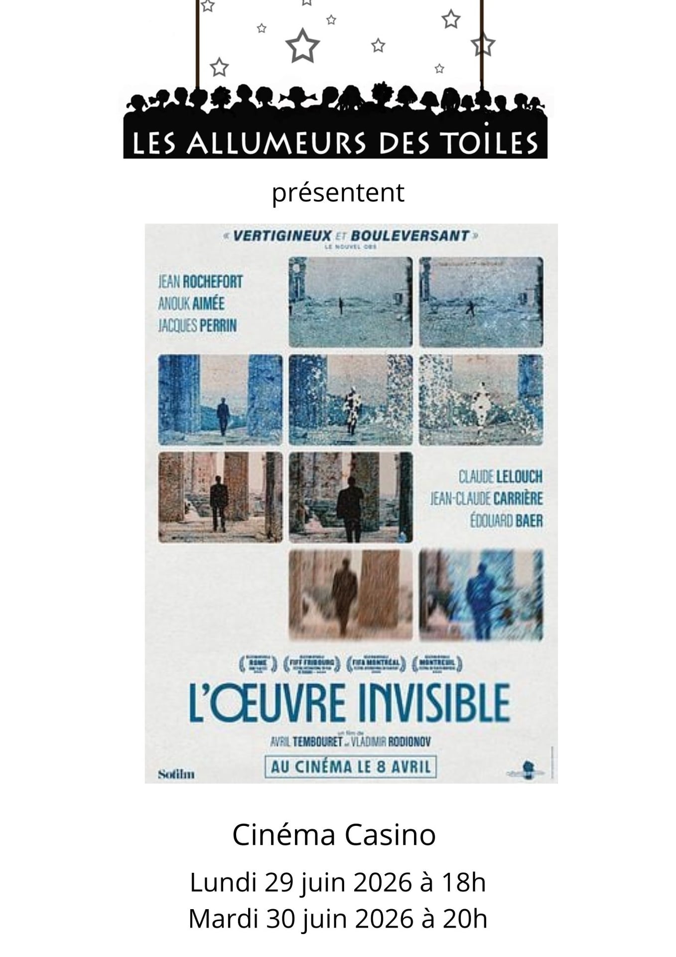 Les Allumeurs des Toiles présentent : "L'Œuvre invisible" - Documentaire de Avril Tembouret et Vladimir Rodionov