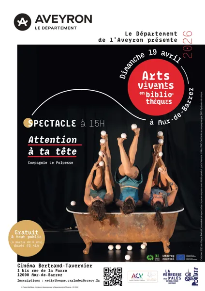 Spectacle de jonglage "Attention à ta tête"