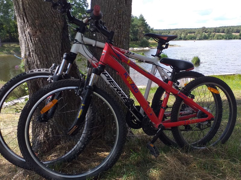 Découverte en vélo de l'étang de Goule