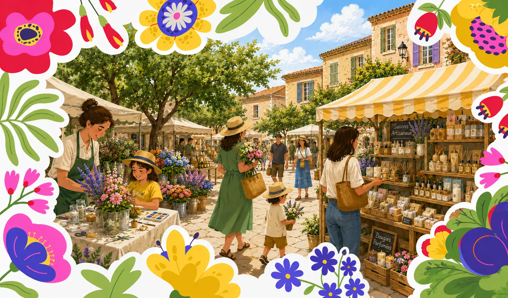Fête "Le bouquet provençal"
