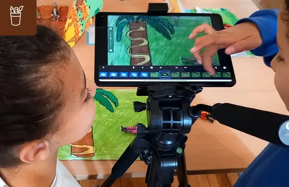 Stop motion sur tablette