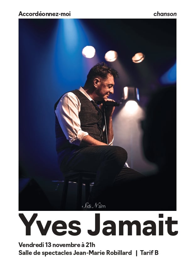Concert du mois - Yves Jamait