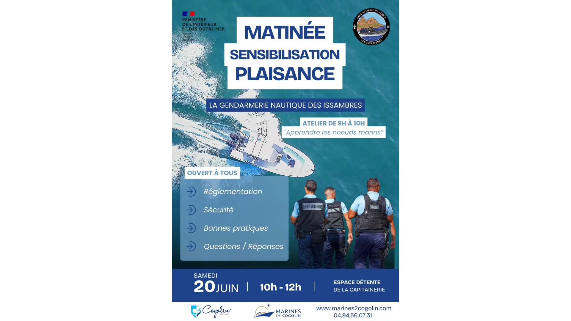Matinée sensibilisation plaisance