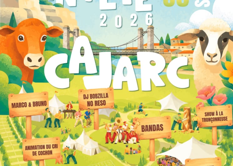 Marché gourmand deTerre en fête à Cajarc