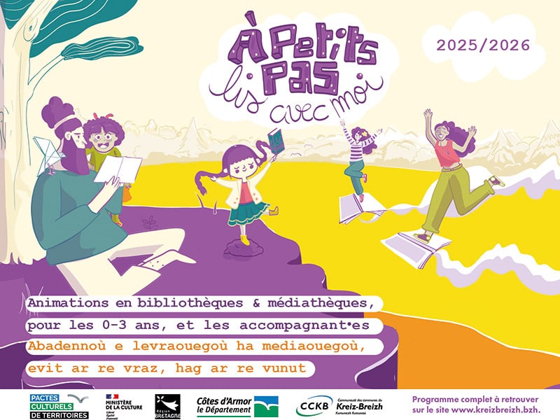 Journée « A petits pas, lis avec moi » : spectacles et animations pour les 0-6 ans